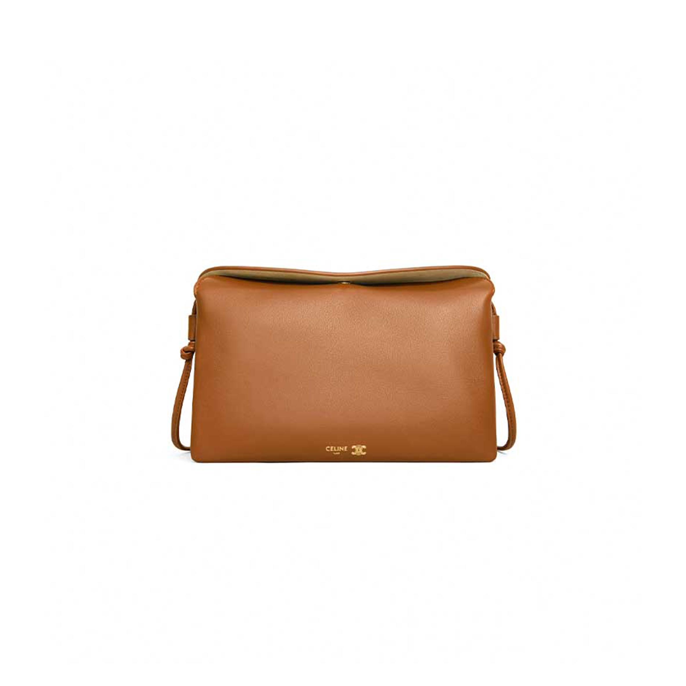 Ce1i*e trio flap in smooth lambskin 10p862o86.gfy5 (22.5*13*3.5cm)